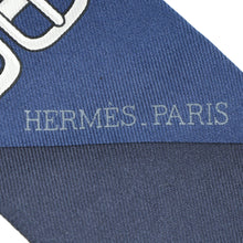 Hermes Bicolor Silk Jumping Twilly