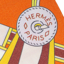 Hermes Multicolor Brides et Gris-Gris Twilly Scarf