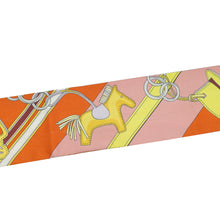 Hermes Multicolor Brides et Gris-Gris Twilly Scarf