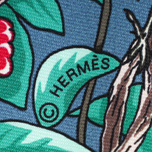 Hermes Multicolor Jungle Love Fringed Twilly