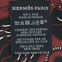 Hermes Rouge H Festival des Amazones Bandana Folk Twilly