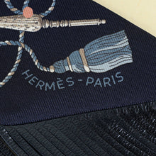 Hermes Multicolor Les Cles a Pois Leather Fringes Twilly