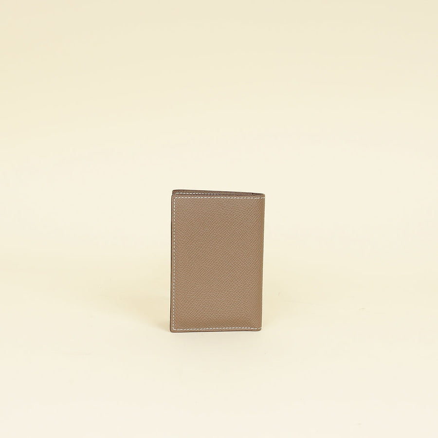 Hermes Etoupe MC² Euclide Card Holder