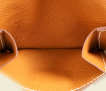 Hermes Gold Kelly Pocket Compact Wallet