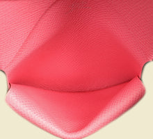 Hermes Rose Azalee Porte-Cartes Calvi Duo Compact Card Holder