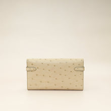 Hermes Parchemin Ostrich Kelly Wallet