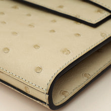 Hermes Parchemin Ostrich Kelly Wallet