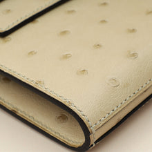 Hermes Parchemin Ostrich Kelly Wallet
