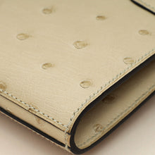 Hermes Parchemin Ostrich Kelly Wallet