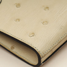 Hermes Parchemin Ostrich Kelly Wallet