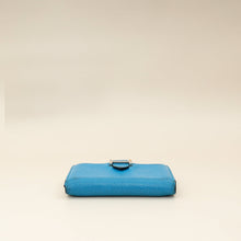 Hermes Bleu Izmir Bearn Evercolor Wallet
