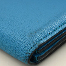 Hermes Bleu Izmir Bearn Evercolor Wallet