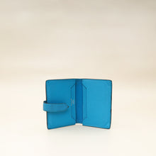 Hermes Bleu Izmir Bearn Evercolor Wallet