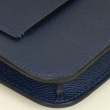 Hermes Bleu Sapphire Constance Slim Wallet