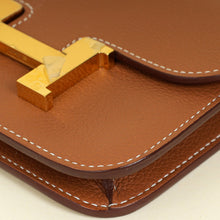 Hermes Gold Constance Slim Wallet