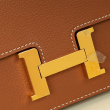 Hermes Gold Constance Slim Wallet