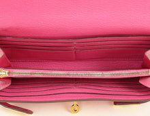 Hermes Rose Mexico Kelly Classic Wallet