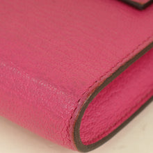 Hermes Rose Mexico Kelly Classic Wallet