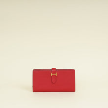 Hermes Rouge Grenate Mysore Goatskin Bearn Wallet