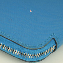 Hermes Bleu Zanzibar Silk'In Classique Long Wallet