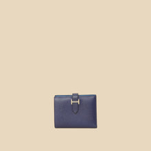 Hermes Bicolor Bearn Verso Compact Wallet