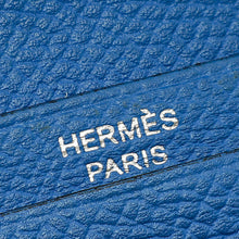 Hermes Bicolor Bearn Verso Compact Wallet