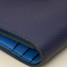 Hermes Bicolor Bearn Verso Compact Wallet
