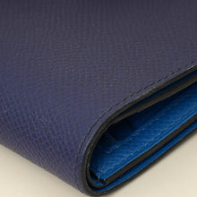 Hermes Bicolor Bearn Verso Compact Wallet