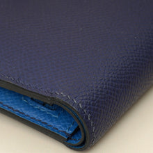 Hermes Bicolor Bearn Verso Compact Wallet