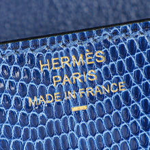 Hermes Blue Saphire Roulis Slim Wallet