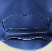 Hermes Blue Saphire Roulis Slim Wallet
