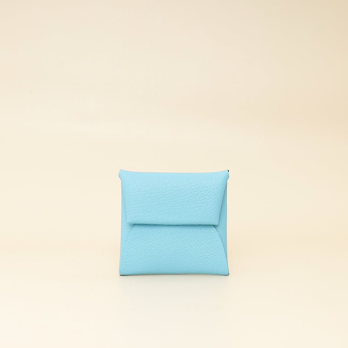 Hermes Bleu De Nord Mysore Goatskin Bastia Change Purse