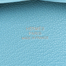 Hermes Bleu De Nord Mysore Goatskin Bastia Change Purse