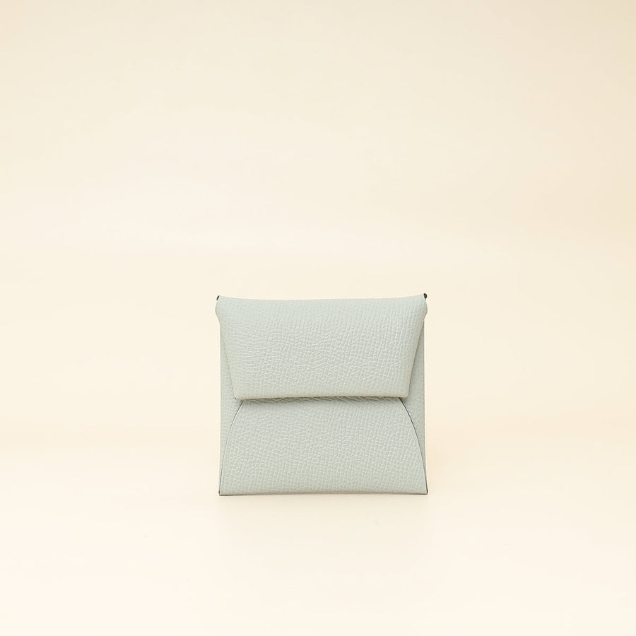 Hermes Bleu Glacier Bastia Change Purse
