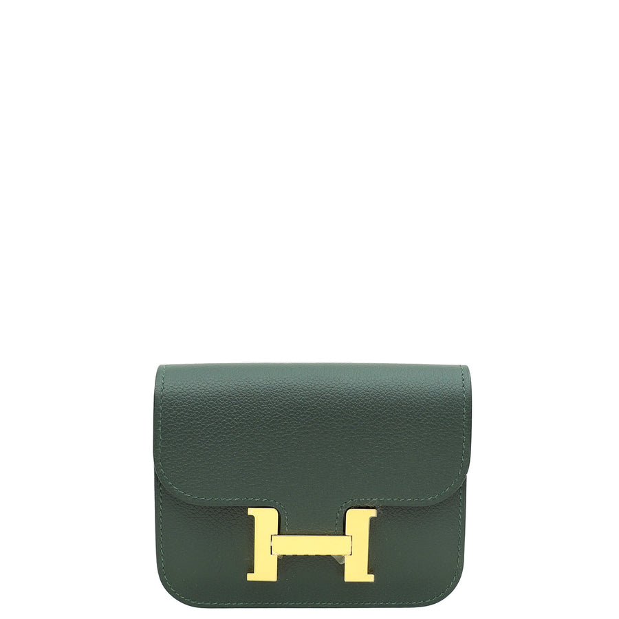 Hermes Bicolor Constance Slim Wallet