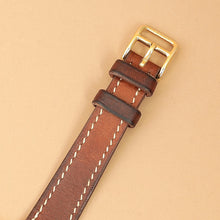 Hermes Yellow Gold Plated Heure H Mini Model 21mm Quartz Watch