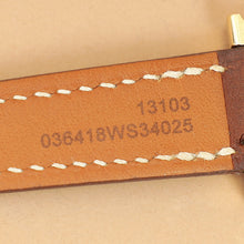Hermes Yellow Gold Plated Heure H Mini Model 21mm Quartz Watch