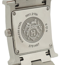Hermes Stainless Steel Heure H 21mm Mini Model Quartz Watch