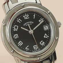 Hermes Stainless Steel Clipper 24mm Quartz Watch