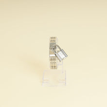 Hermes Stainless Steel Diamond Kelly Quartz 16mm Watch Mini Model