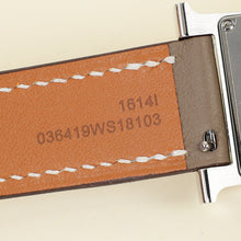 Hermes Stainless Steel Heure H Quartz Watch
