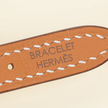 Hermes Yellow-Gold Plated Stainless Steel Mini Heure H Quartz Watch