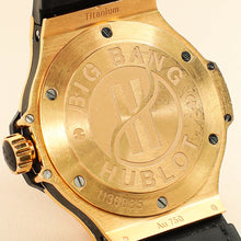 Hublot 18K Rose Gold Diamond Big Bang Quartz 38mm Watch