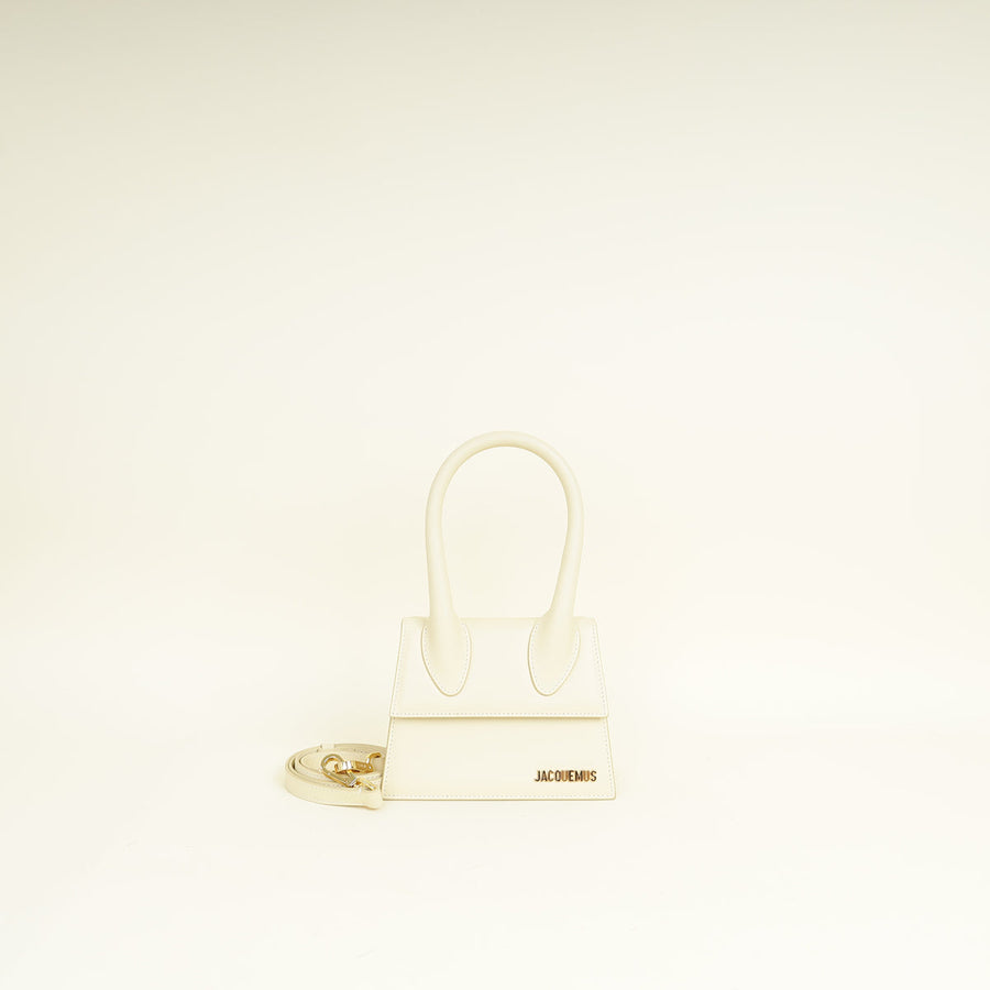 Jacquemus Pale Yellow Le Chiquito Moyen Bag