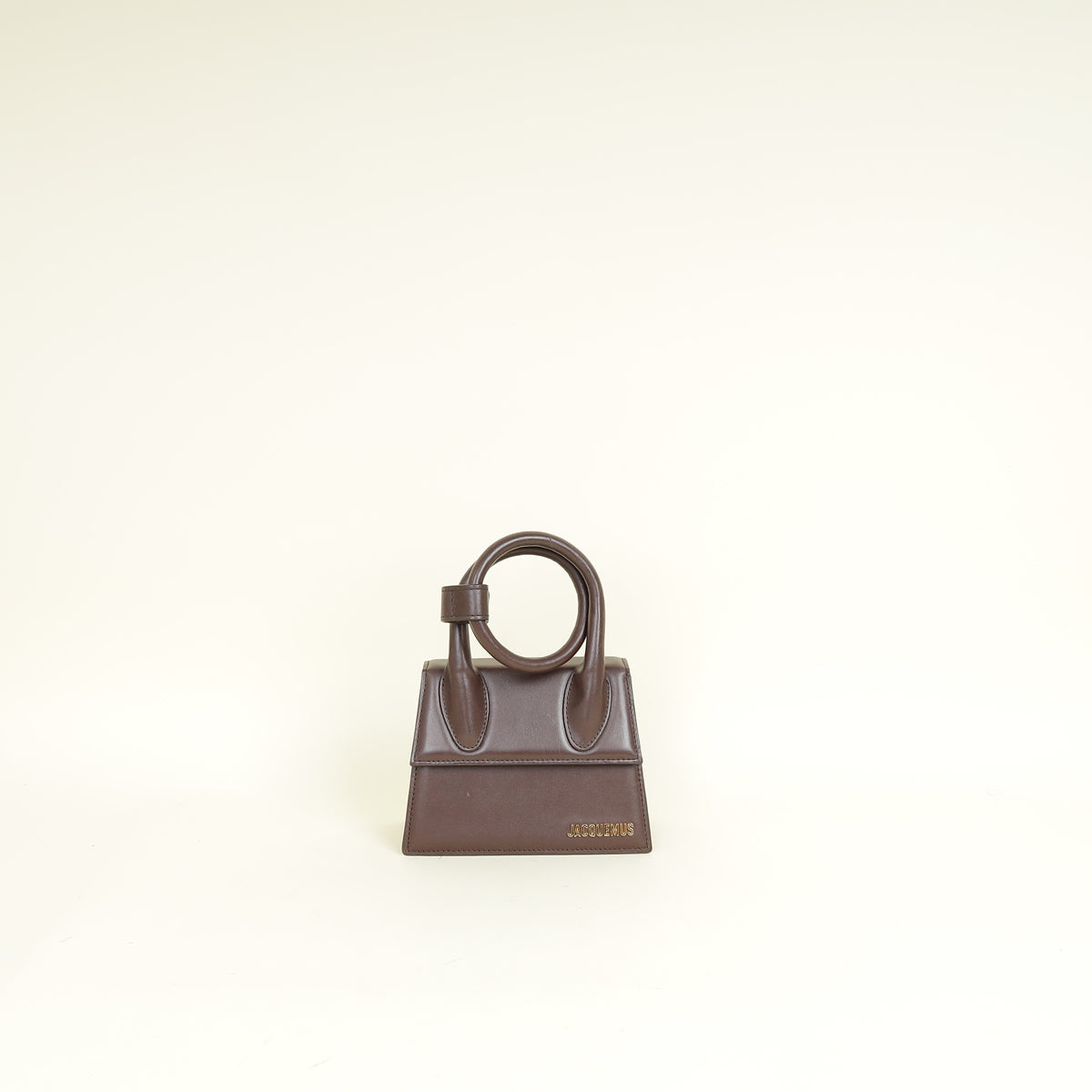 Jacquemus Chocolate Le Chiquito Noeud Bag