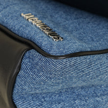 Jacquemus Bicolor Le Bambimou Denim Padded Bag