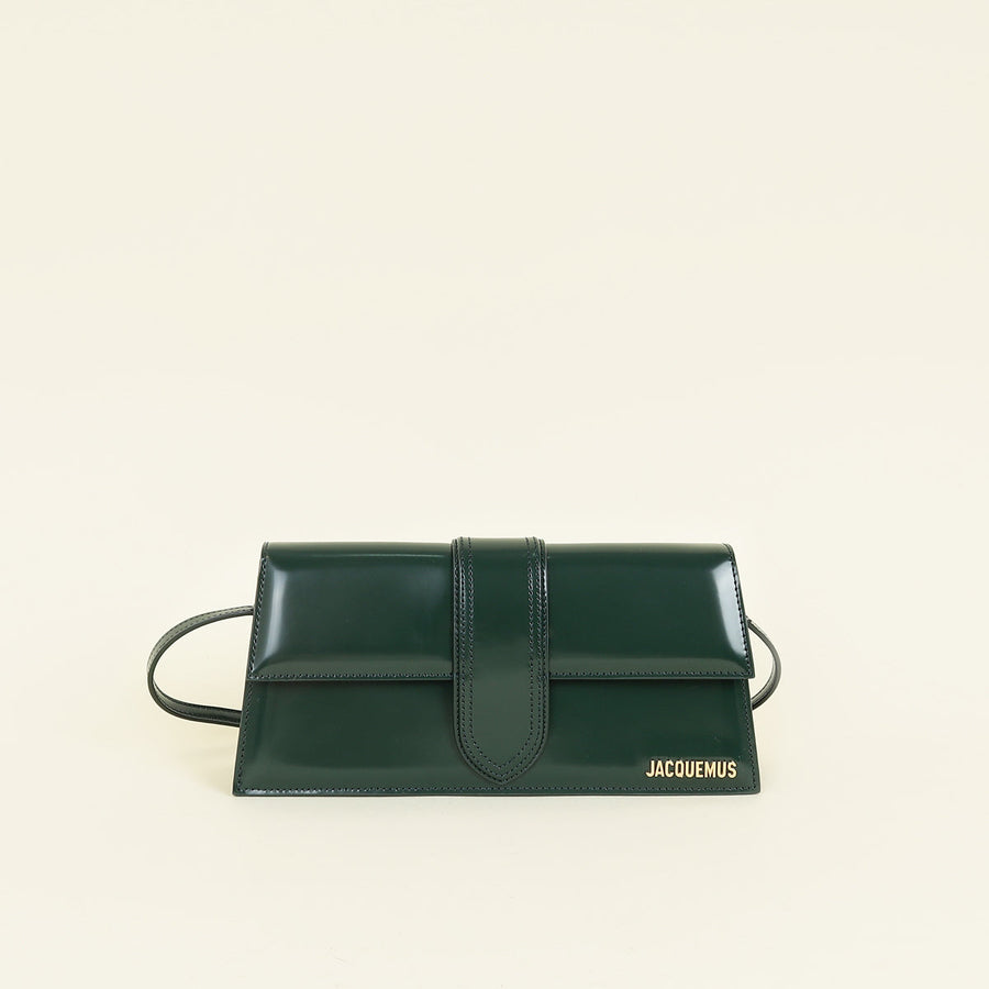 Jacquemus Emerald Green Les Classiques The Long Bambino Bag
