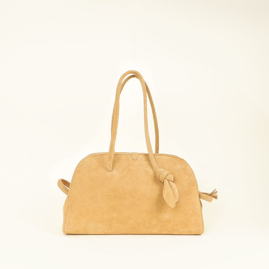 Jacquemus Camel The Turismo La Croisiere Soft Bowling Bag