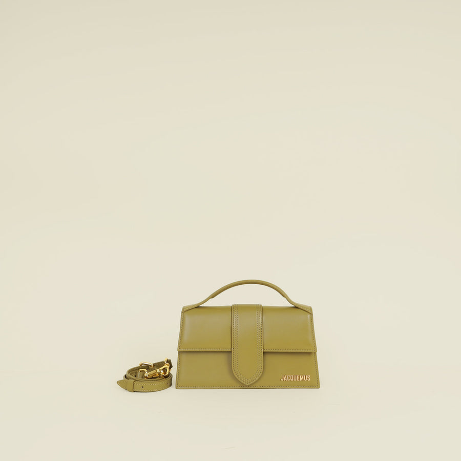 Jacquemus Light Olive Medium Le Grand Bambino Bag
