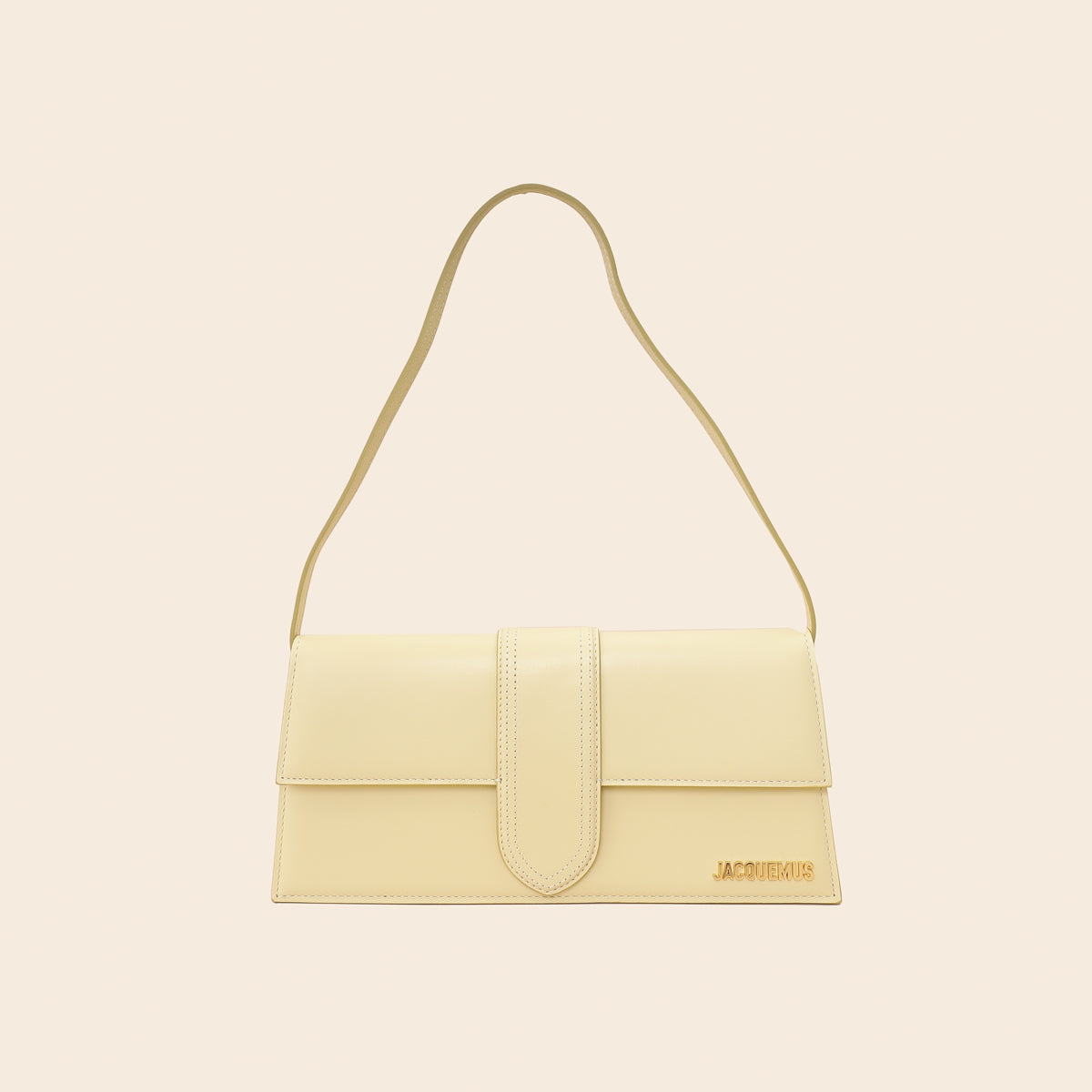 Jacquemus Ivory Les Classiques The Long Bambino Bag